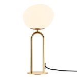 DFTP by Nordlux Lampada Da Tavolo Shapes Vetro e Metallo Ottone | Adatto per 1x E27
