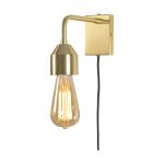 It's about RoMi Luce Da Parete Madrid Ferro Oro S | Adatto per 1x E27 
