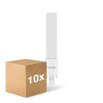 Multipack 10x Noxion Lucent PL-S LED 4.3W - 840 Bianco Freddo | 2-Pin - Sostitutiva 9W