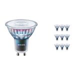 Multipack 10x Philips MASTER LED Faretti ExpertColor GU10 PAR16 3.9W 265lm 25D - 927 Bianco Molto Caldo | Miglior resa cromatica - Dimmerabile - Sostitutiva 35W