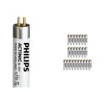 Multipack 25x Philips MASTER Actinic BL T5 Short 8W - Ultravioletto | 29cm