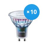 Multipack 10x Philips MASTER LED Spot ExpertColor GU10 PAR16 3.9W 280lm 25D - 930 Luce Calda | Miglior resa cromatica - Dimmerabile - Sostitutiva 35W