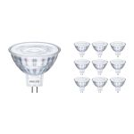 Multipack 10x Philips Corepro LED Faretti GU5.3 MR16 4.4W 345lm 36D - 827 Bianco Molto Caldo | Sostitutiva 35W