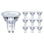 Multipack 10x Philips Corepro LED Faretti GU10 PAR16 4.9W 460lm 36D - 830 Luce Calda | Sostitutiva 65W
