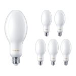 Multipack 6x Philips TrueForce Core LED E27 HPL/SON Ghiaccio 18W 3000lm 300D - 840 Bianco Freddo | Sostitutiva 80W
