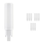 Multipack 10x Ledvance Dulux-D LED 6W - 830 Luce Calda -  | 2-Pin - Sostitutiva 13W