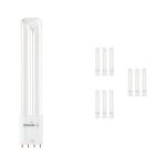 Multipack 10x Ledvance Dulux-L LED 8W - 830 Luce Calda -  | 4-Pin - Sostitutiva 18W