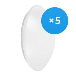 Multipack 5x Ledvance Surface Circolare 250 13W 830 920lm Bianca IP44 | Luce Calda