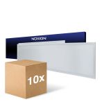 Multipack 10x Noxion Pannello A LED Ecowhite V4.0 28W 3360lm - 830-840-865 CCT | 120x30cm - UGR <19