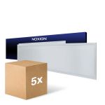 Multipack 5x Noxion Pannello A LED Ecowhite V4.0 28W 3360lm - 830-840-865 CCT | 120x30cm - UGR <19