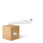 Multipack 4x Ledvance Reglette LED Linear Compatto Interruttore 14W 1400lm - 830 Luce Calda | 120cm