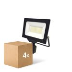 Multipack 4x Noxion Proiettore LED Beamy G3 50W 5500lm 110D - 840 Bianco Freddo | IP44 - Sensore di Movimento e Luce - Simmetrico