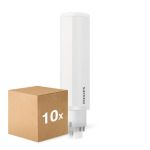 Multipack 10x Philips CorePro PL-C LED 9.5W 1100lm - 840 Bianco Freddo | 4-Pin - Sostitutiva 26W