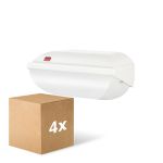 Multipack 4x  Philips LED Sicurezza Coreline BWC110 Bianca 9W 900lm - 830 Luce Calda -  | 242x110mm - IP54 - Sensore Di Luce