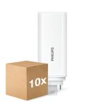 Multipack 10x Philips CorePro PL-T LED Bulbo HF 9W - 830 Luce Calda -  | 4-Pin - Sostitutiva 26W