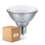 Multipack 6x Philips Master Value LED Bulbo Riflettore E27 PAR30S 9.5W 760lm 25D - 930 Luce Calda -  | Miglior Resa Cromatica - Dimmerabile - Sostitutiva 75W