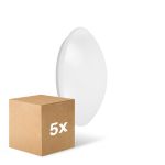 Multipack 5x Ledvance Surface Circolare 250 Bianca 13W 920lm - 830 Luce Calda | Sensor - IP44 - Sostitutiva 2x13W