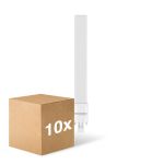 Multipack 10x Noxion Lucent PL-S LED  6W - 830 Luce Calda -  | 2-Pin - Sostitutiva 11W