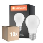 Multipack 10x Ledvance Classic LED E27 Pera Ghiaccio 4.9W 470lm - 827 Bianco Molto Caldo | Sostitua 40W
