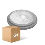 Multipack 6x Ledvance Superior Faretti LED Riflettore G53 AR111 11.7W 800lm 40D - 927 Bianco Molto Caldo | Miglior resa cromatica - Dimmerabile - Sostitua 75W