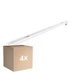 Multipack 4x Noxion Reglette Click V2 LED T8 | Adatto per 1x 120cm Tubo LED