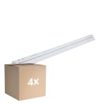 Multipack 4x Noxion Reglette Click Riflettore V2 LED T8 | Adatto per 1x 150cm Tubo LED