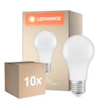 Multipack 10x Ledvance Classic LED E27 Pera Ghiaccio 8.8W 806lm - 827 Bianco Molto Caldo | Luce Del Giorno Sensor - Sostitutiva 60W