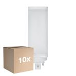 Multipack 10x Ledvance Dulux-TE LED 10W 1100lm - 840 Bianco Freddo | 4-Pin - Sostitutiva 26W