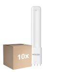 Multipack 10x Noxion Lucent PL-L LED 7.9W 1000lm - 840 Bianco Freddo | 4-Pin - Sostitutiva 18W