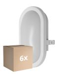 Multipack 6x Ledvance Bulkhead LED Bianca 11W - 840 