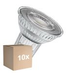 Multipack 10x Ledvance LED PAR16 GU10 Riflettore 7W 575lm 60D - 940 Bianco Freddo | Miglior Resa Cromatica - Dimmerabile - Sostitutiva 80W