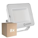 Multipack 8x Ledvance Proiettore LED Compatto Bianca 50W 5000lm 100D - 865 Luce del Giorno | IP65 - Simmetrico 