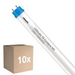 Multipack 10x Philips Tubo LED T8 CorePro (EM/Mains) High Output 24W 2500lm - 830 Luce Calda | 150cm - Sostitutiva 58W