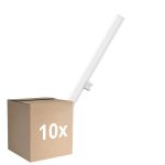 Multipack 10x Osram LEDinestra HD Lighting S14d 4.7W 470lm - 927 Bianco Molto Caldo | Miglior Resa Cromatica - Dimmerabile - Sostitutiva 40W