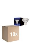 Multipack 10x Noxion Faretti LED GU5.3 PAR16 4.4W 345lm 36D - 830 Luce Calda -  | Dimmerabile - Sostitutiva 35W