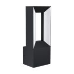 Eglo Luce Da Parete Riforano Aluminium Nero 5W 550lm - 830 Luce Calda -  | IP44