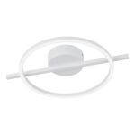 Eglo Luce da soffitto Amandolo Acciaio Bianca 17W 1900lm - 827-865 Regolabile Bianca + RGB | Dimmerabile