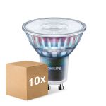 Multipack 10x Philips MASTER LED Spot ExpertColor GU10 PAR16 5.5W 355lm 25D - 927 Bianco Molto Caldo | Miglior resa cromatica - Dimmerabile - Sostitutiva 50W