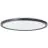 Brilliant Brennan Luce da soffitto Plastica Nero Bianca 13W 2000lm - 840 Bianco Freddo | 294mm - IP44 - A 3 Livelli Dimmerabile