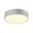 SLV Medo 30 Parete e Luce da soffitto Aluminium Grigio Il Giro 12W 1200lm - 927-930-940 CCT | IP50 - Miglior Resa Cromatica - Dimmerabile 