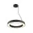 SLV Medo Il Anello 60 Luce Pendente Aluminium Nero 26W 4000lm 110D - 930-940 CCT | Miglior Resa Cromatica - Dali Dimmerabile 