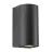 Nordlux Canto Luce Da Parete Aluminium Nero Up & Down | Adatto per 2x GU10