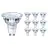 Multipack 10x Philips Corepro LED Faretti GU10 PAR16 4.9W 460lm 36D - 830 Luce Calda | Sostitutiva 65W