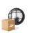 Multipack 4x D'Lite Luce Da Parete Ecco Nero Il Giro | IP54 - Adatto per 1x E27