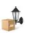 Multipack 4x D'Lite Luce Da Parete Helora Nero | IP44 - Adatto per 1x E27