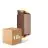 Multipack 10x Nordlux Nico Luce Da Parete Aluminium Arrugginito Up & Down | IP54 - Adatto per 2x GU10