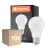 Multipack 10x Ledvance Classic LED E27 Pera Ghiaccio 4.9W 470lm - 827 Bianco Molto Caldo | Sostitua 40W