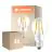 Multipack 4x Ledvance Classic LED E27 Pera Filamento Chiara 11W 1521lm - 827 Bianco Molto Caldo | Dimmerabile - Sostitua 100W