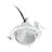 Philips Faretti LED Greenspace Accent Elbow Aluminium Bianca 24W 2900lm 36D - 827 Bianco Molto Caldo | 163mm - IP20 - Interact Dimmerabile