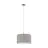 Eglo Luce Pendente Pasteri Acciaio Nichel Satinato | IP20 - Adatto per 1x E27 